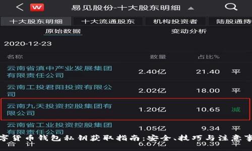 数字货币钱包私钥获取指南：安全、技巧与注意事项